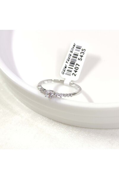 Güler Yüzlü Silver XUPING İNCE TEKTAŞ YÜZÜK GOLD - 17