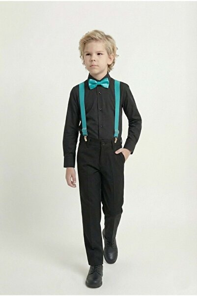 s.t. sebat tekstil 23 April Children's Day Boys' Combination Suit Black - Tur...