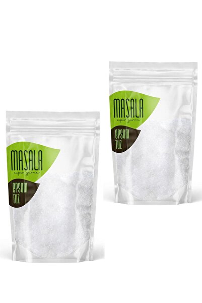 Super Gurme Masala 2 Adet Epsom Tuz 1 kg (İngiliz tuzu- magnezyum sülfat) mag...