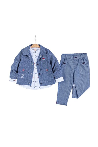 The-kid.co RED IS FUN THREE PIECE SET - RED