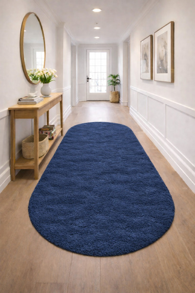 KEVLİNE Kevline Kaymaz Taban Peluş Halı Dekoratif Koridor Salon Çocuk Odası O...