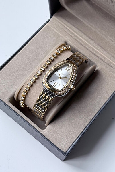 Homies ساعة يد نسائية - منتج أصلي - ضمان لمدة عامين - هدية سوار - مقاومة للما...