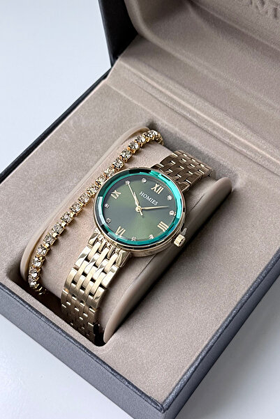 Homies KADIN KOL SAATİ ÇİFT RENK ORJİNAL HEDİYELİK KUTUSU VE BİLEKLİK HEDİYEL...