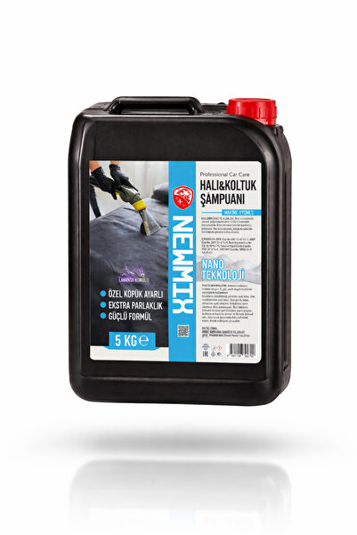 NEWMİX Halı&Koltuk Şampuanı 5 Kg (Makinede Yıkama)