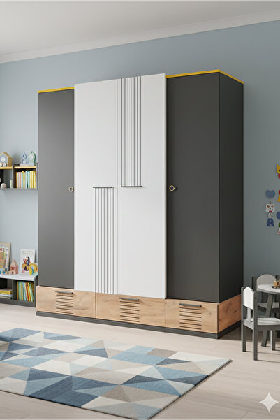 Setay Gardırrop, Relax 4 Kapaklı Dolap