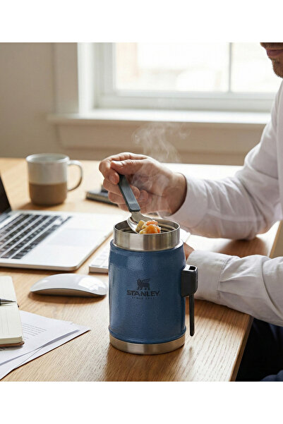 Stanley Classic Legendary Food Thermos with Spoon 0.4 L Colorful