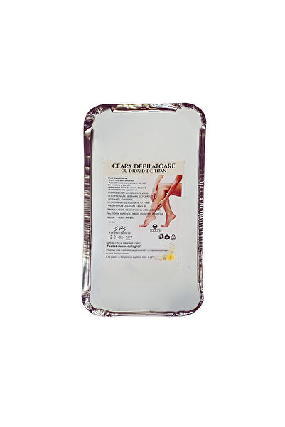 CHEMOFIN Ceara Epilat Traditionala Ciocolata Alba 1Kg