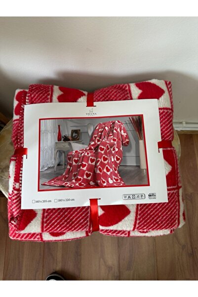 GENÇEV HOME COLLECTİONS Lüks Pamuklu Battaniye Çift Kişilik 180x220