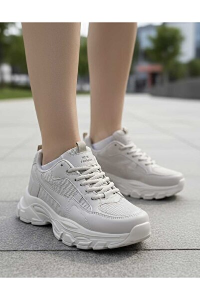 McDark Milano Beige Γυναικείο Sneaker