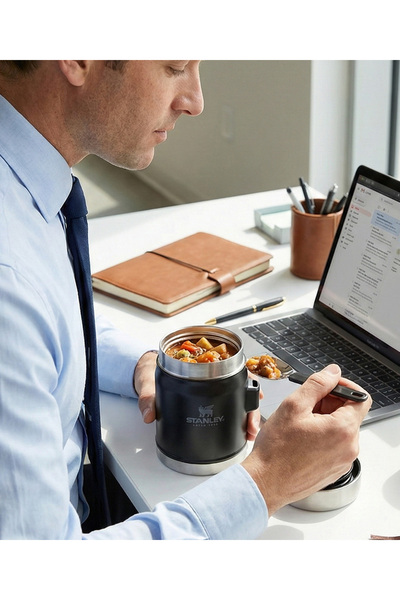 Stanley Classic Legendary Food Thermos with Spoon 0.4 L Colorful