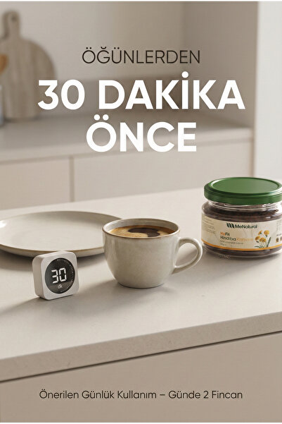 MeNatural MeFit Hindiba Kahvesi 150gr - 30 Günlük - 60 Ölçek - Detox Kahve