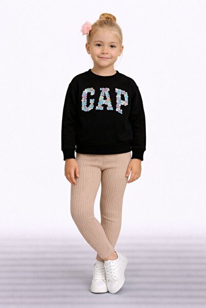 RAPAPA طقم بناتي من مطبوع قطع من فلاور 1636 مينك