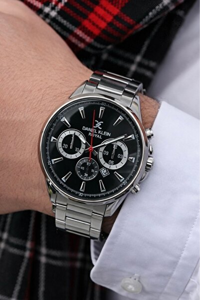 Daniel Klein Brand Steel Men's Wristwatch and Bracelet as a Gift