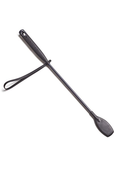 Decathlon Fouganza 140 Uni Binicilik Kamçısı - 49 cm Siyah / Gri