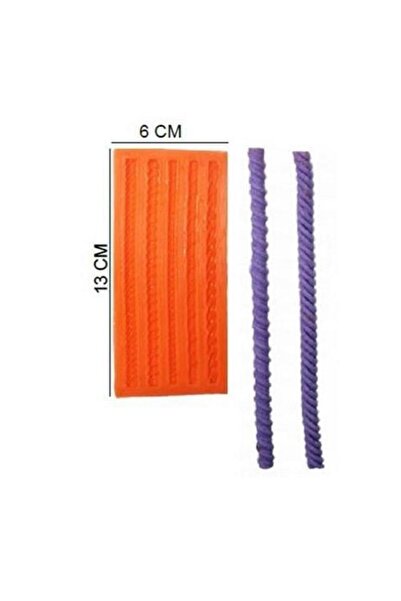 Pastaland SUGAR PASTE MOULD CHAIN 5-PIECE SILICONE MOULD 13 X 6 cm