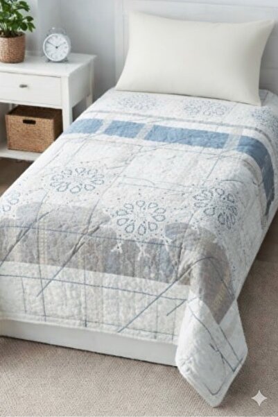 SAREL Kapitoneli Tek Kişilik Yatak Örtüsü