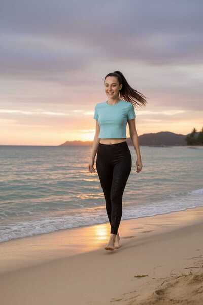 Dropcek eticaret Μαύρο κολάν με σχέδια με ψηλή μέση εφέ σύσφιξης από ύφασμα D...