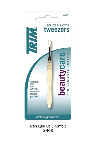 Trim Altın Sarısı Eğik Uçlu Cımbız