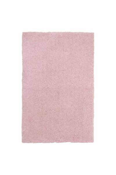IKEA Pembe Renk Mini Yumuşak Peluş Halı MeridyenDukkan Paket 60x90 Cm-Banyo H...