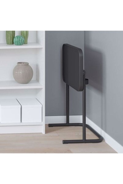 IKEA Björkasen Laptop Masası, Antrasit Renk MeridyenDukkan Katlanır Masa
