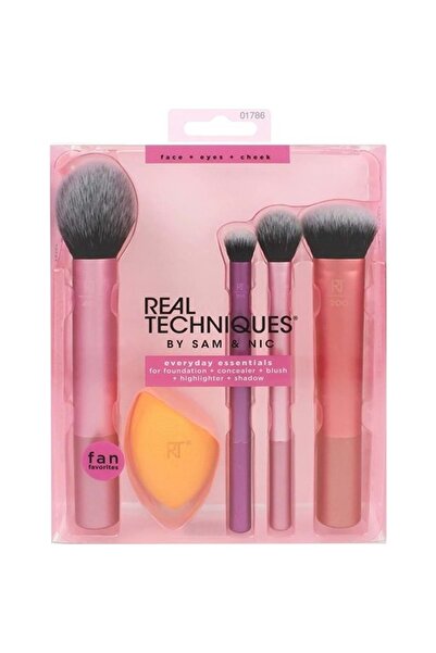 Real Techniques Set de pensule de machiaj Rt-1786 Everyday Essentials