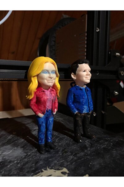 ScaleWorks Kişiye Özel 3D Karakter Biblo - Fotoğraftan 3 Boyutlu Figür Tasarı...