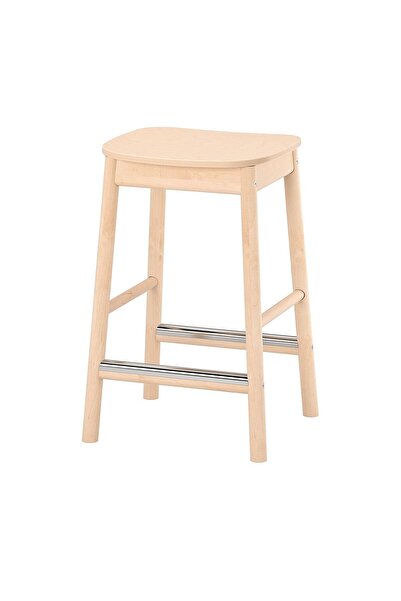 IKEA RÖNNINGE Bar Taburesi, Huş, 63 cm Naturel 1 Adet