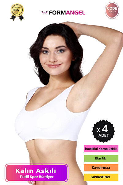 Form Angel # بوستير خياطة مخفية درزة مخفية بوستير رياضي نسائي من القماش الناع...