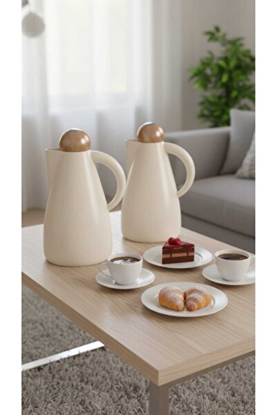 Generic 1 liter coffee and tea thermos set