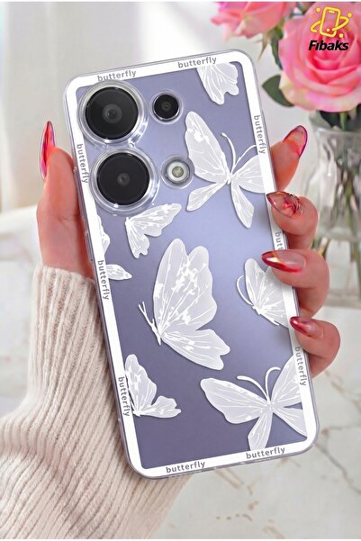 Fibaks حافظة لهاتف Redmi Note 13 Pro 4G، غطاء من السيليكون الناعم المرن بنمط ...