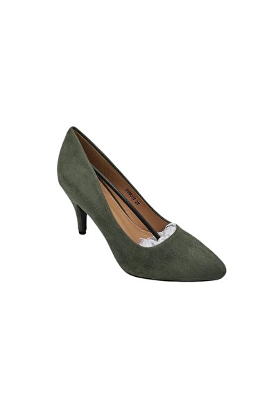 Franco Banetti Pantofi damă 40, material textil, verde