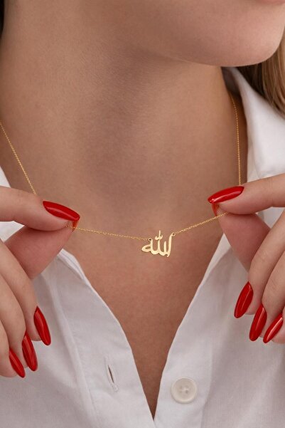 sirius jewelry 925s | Unisex Arapça Allah Yazılı Kolye