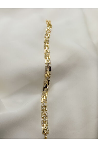 Home Vip Zirkon Taşlı Kare Bileklik