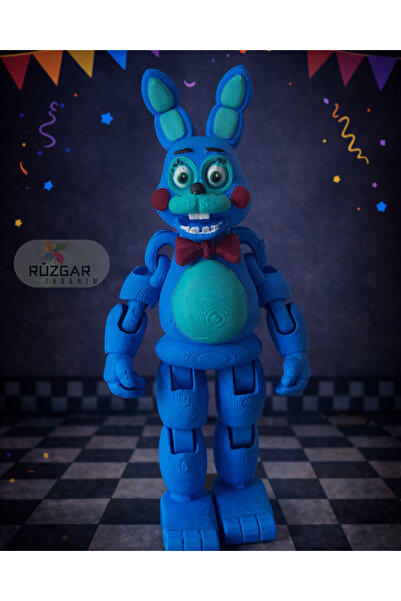 Rüzgar Tasarım Fnaf Five Nights at Freddy's Toy Bonnie Fnaf Eklemli Oyuncak