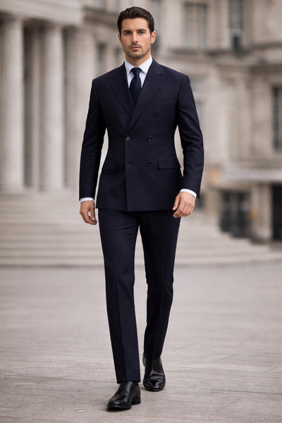 Uki İNDİGO Kruvaze Takım Elbise