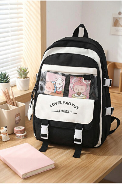 roys joys Rucsac de școală în stil coreean Kawaii neted