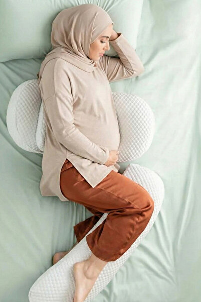 SLEEPLAND Integrated pregnancy pillow for comprehensive support and balanced ...