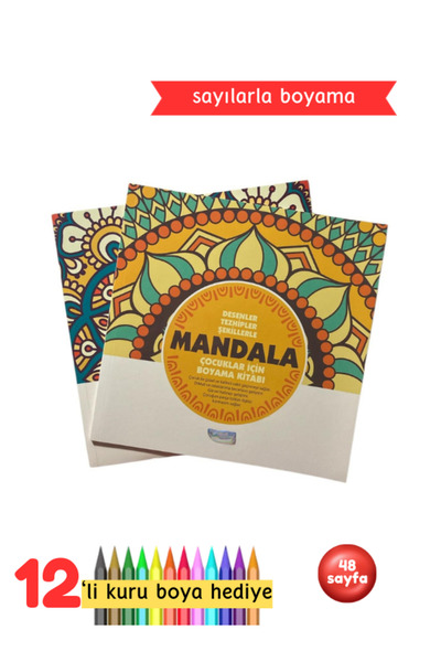 Pembe Yayınevi Sayılarla Boyama Kitabı - Kodlamalı Çocuk Boyama Kitabı