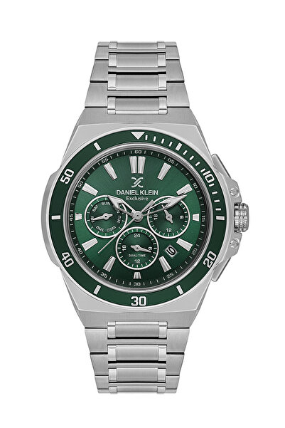 Daniel Klein Exclusive Silver Stainless Steel Watch for Men DK.1.14226-3