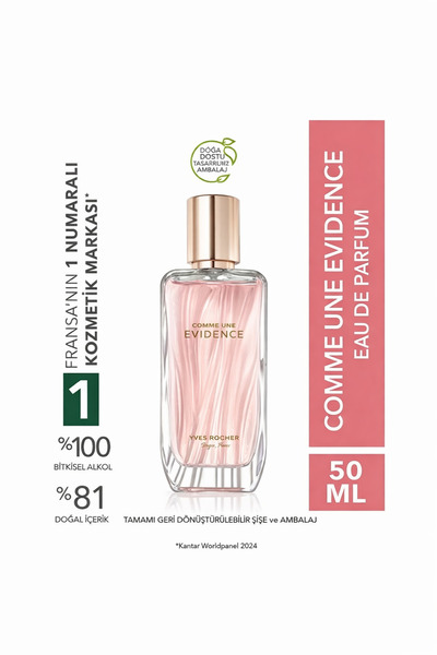Yves Rocher Comme une Evidence EDP – Yeni Seri 50 ml
