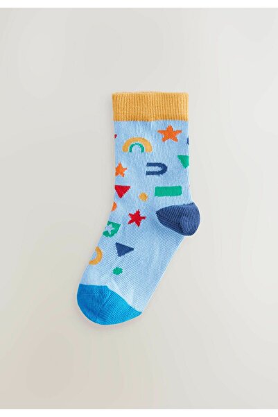 BRIDEIST WEDDING CO Children's Socks Set of 3 Cotton Colorful Patterned Soft ...