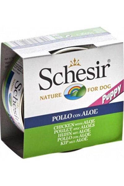 Schesir Jelly Tavuk Fileto ve Aloe Vera Jöle İçinde Yavru Köpek Konservesi 15...