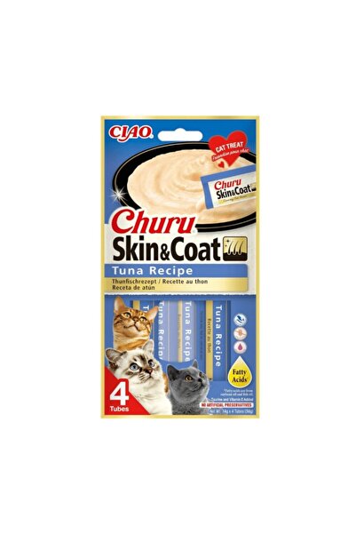 Genel Markalar Churu Skin&Coat -Cilt ve Tüy Sağlığı- Ton Balıklı Kedi Ödül Ma...