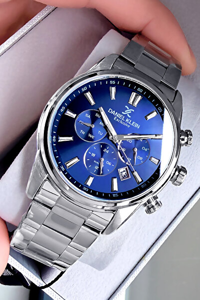 Daniel Klein ساعة يد رجالية من دامات، معبأة في صندوق خاص، فل أكتيف، حصرية، سو...