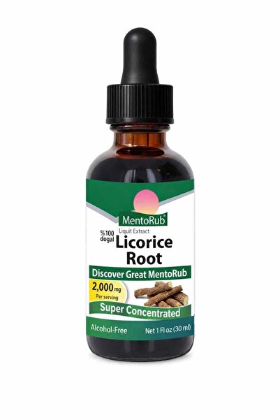 MentoRub زيت جذور عرق السوس النقي الطبيعي 30 مل