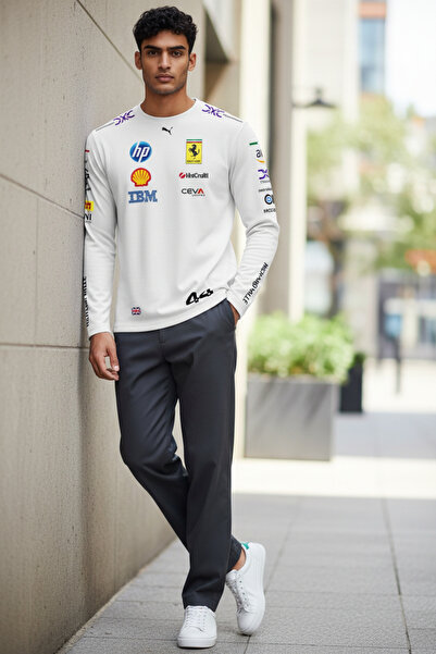 niceworkbynicehands Formula 1 Sponsor Uzun Kollu T-Shirt Koleksiyonu | F1 Tak...