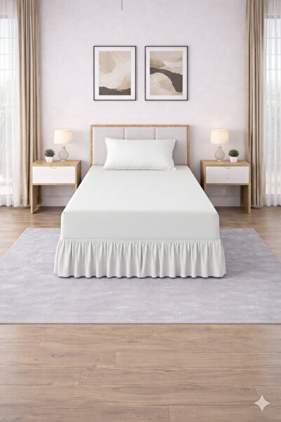 Zarif Home Baza Ruffle Sheet Set (Single)
