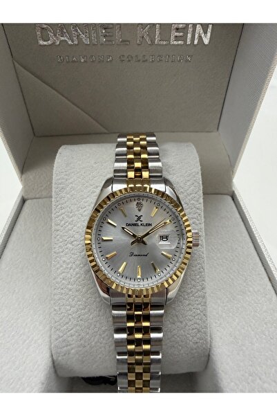 Daniel Klein Rolex Dizayn Pırlanta Taşlı Özel Diamond Serisi Küçük Kasalı (28...
