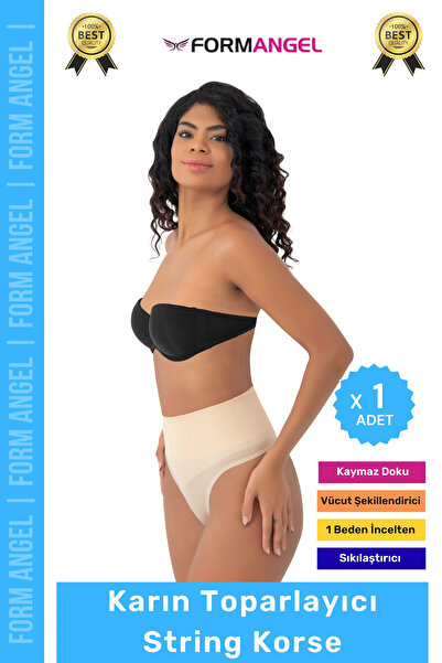 Form Angel #Korse İz Yapmaz Kaymayan Seamless Alt Karın Göbek Toparlayıcı Str...