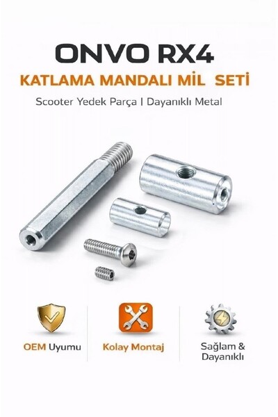 Mountain Goat Onvo RX4 – Katlama Mandalı Mil Seti